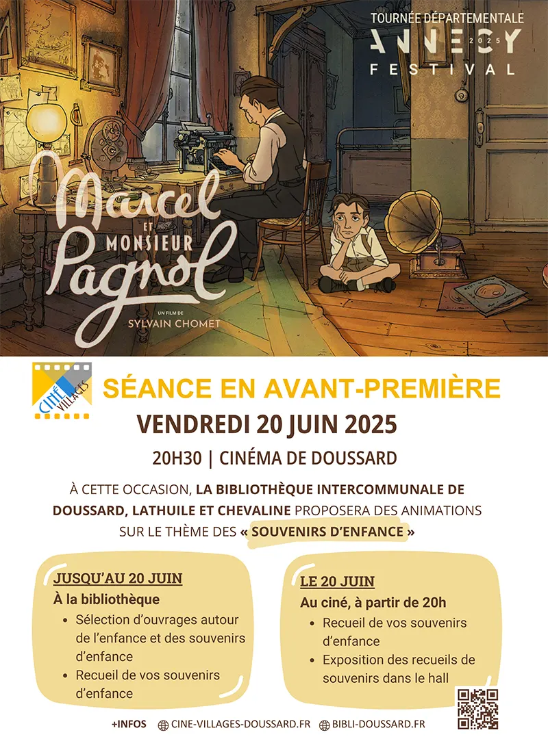 Séance en avant-première Marcel et Monsieur Pagnol