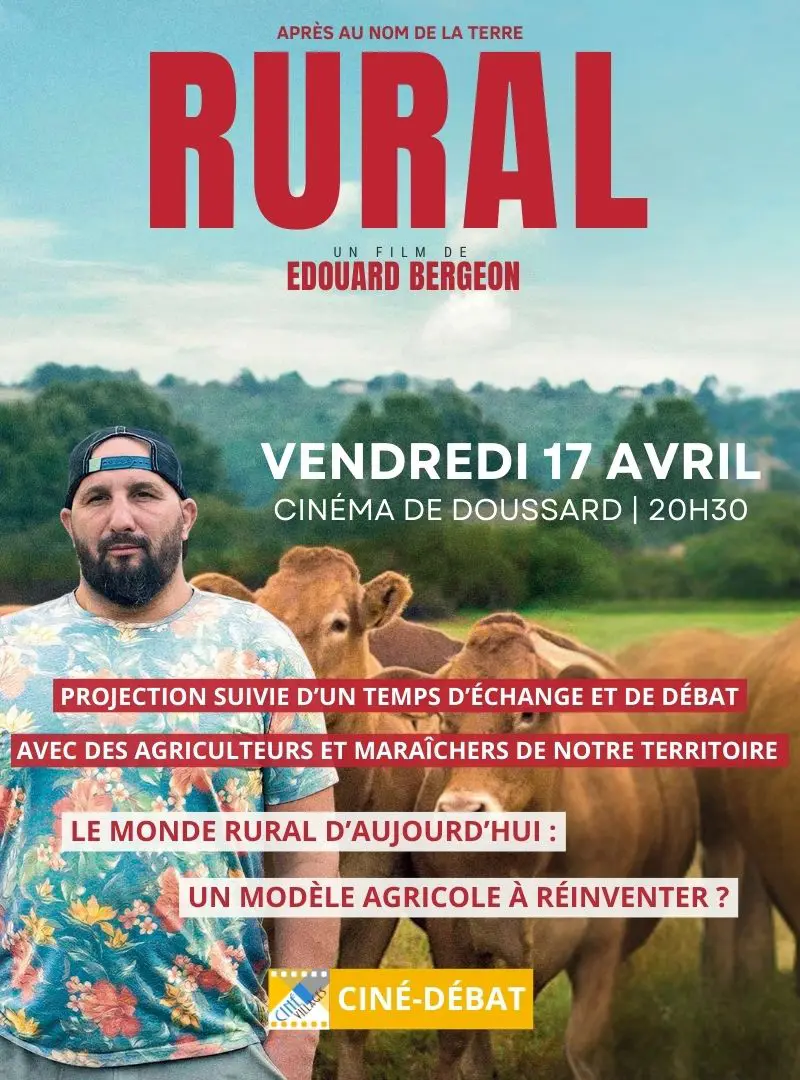 Ciné-débat Rural vendredi 17 avril 2026